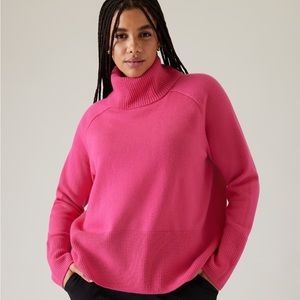 Athleta alpine turtleneck sweater Sz XL